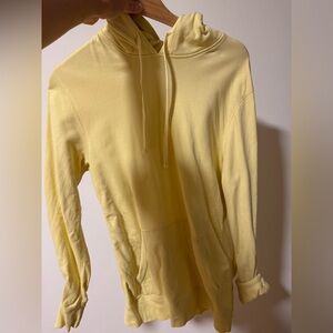 Yellow Lightweight hoodie